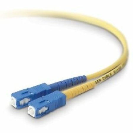 BELKIN Fiber Optic Cable Sc (M) - Sc (M) - 30 Ft - Fiber Optic - Yellow F2F80277-30